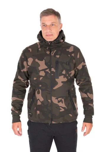 Fox mikina camo full zip prem sherpa 310 hoodie - l