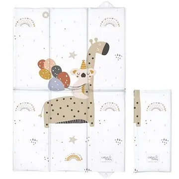 Ceba prebaľovacia podložka cestovná 60 × 40 cm, Giraffe (5907672333045)
