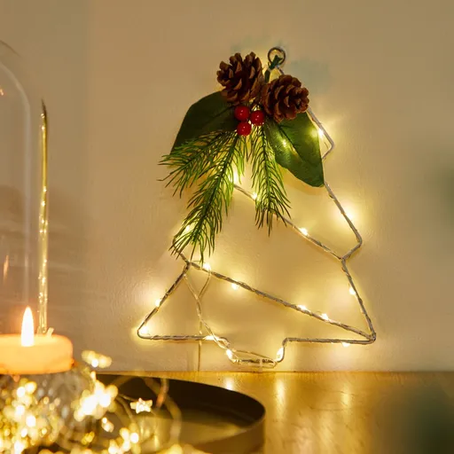 Závesný svietiaci stromček