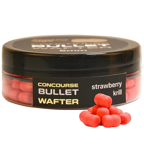Benzar mix vyvážená nástraha concourse bullet wafter 5 mm - jahoda krill