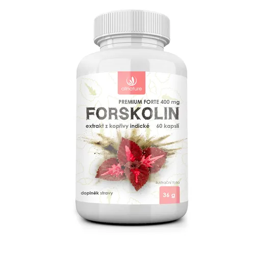 ALLNATURE Forskolin Premium forte 400 mg 60 kapsúl