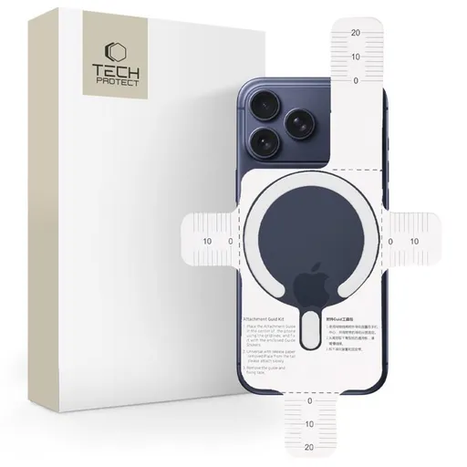 TECH-PROTECT MMP-200 Magsafe magnetický krúžok biely