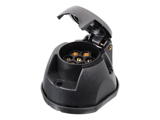 Zásuvka ťažného zariadenia 7 pólov s tesnením COMPASS 07449