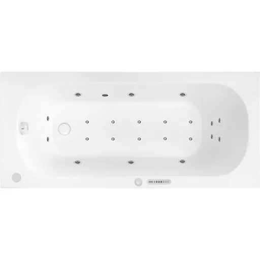 Masážna vaňa SIKO Mika 170x70 cm LUXUS akrylát ľavá SIKOHMLMIKA170L