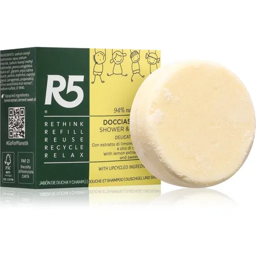 R5 Shower-Shampoo sprchový šampón pre deti 70 g