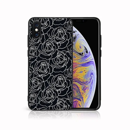 MY ART Ochranný kryt pre Apple iPhone X / XS ROSES (172)