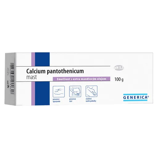 Generica Calcium pantothenicum masť 100 g