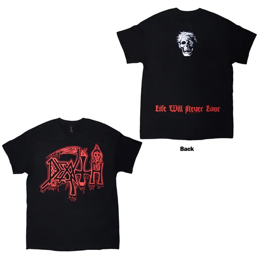 Death tričko Life Will Never Last Čierna L