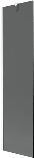 MEXEN/S - Next vaňová zástena FIX 50 x 150, grafit, biela 895-050-000-00-40-20