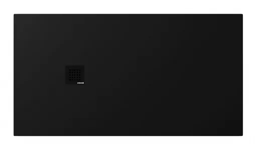 POLYSAN - TRENECA sprchová vanička z liateho mramoru s možnosťou úpravy rozmeru 150x80cm, čierna matná 84305.21