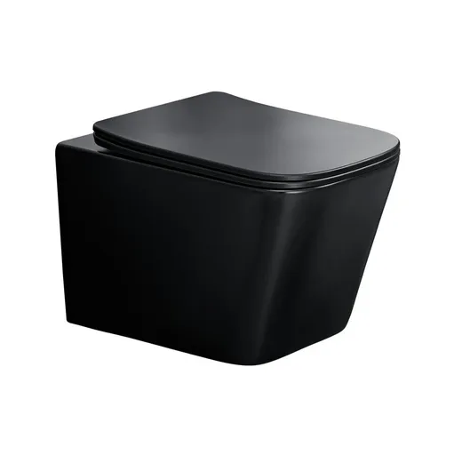 ArtCom Závesná WC misa WALL HUNG E-1060A | čierna