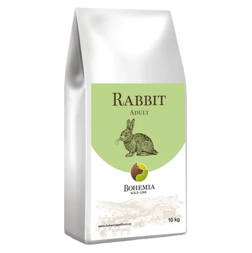BOHEMIA Wild Adult Rabbit granule pre psov 10 kg