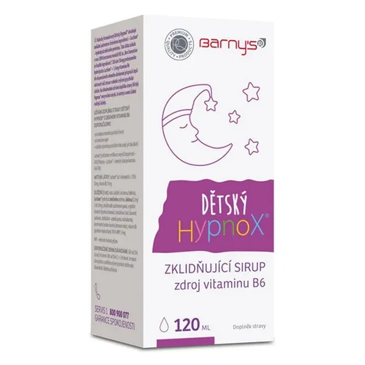 BARNY'S Detský Hypnox sirup 120 ml