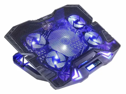 EVOLVEO Ania 5, chladiaci podstavec pre notebook, modré podsvietenie