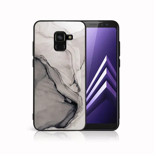 MY ART Ochranný kryt pre Samsung Galaxy A8 2018 (A530) BLACK INK (146)