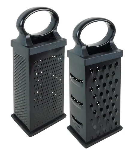 MAKRO - Strúhadlo 4-hranné čierne, 8,5x15,5x11cm