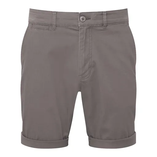 Asquith & Fox Pánske šortky chino - Tmavá bridlica | XL