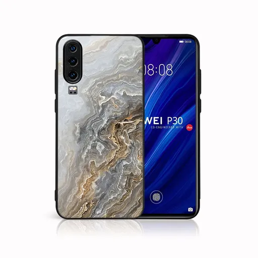 MY ART Ochranný obal pre Huawei P30 BEIGE (151)