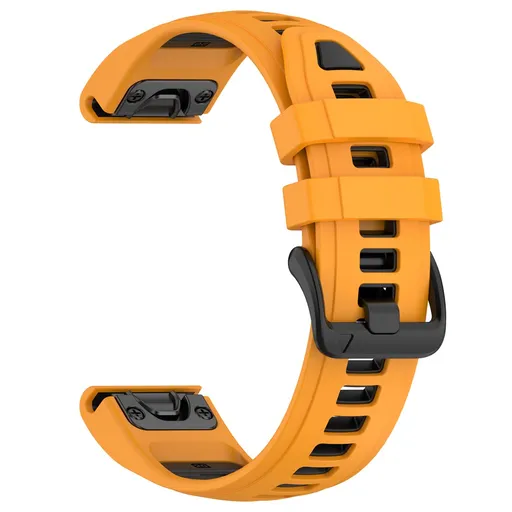 SPORTY QUICK FIT Vymeniteľný silikónový remienok Garmin - šírka 20mm oranžový