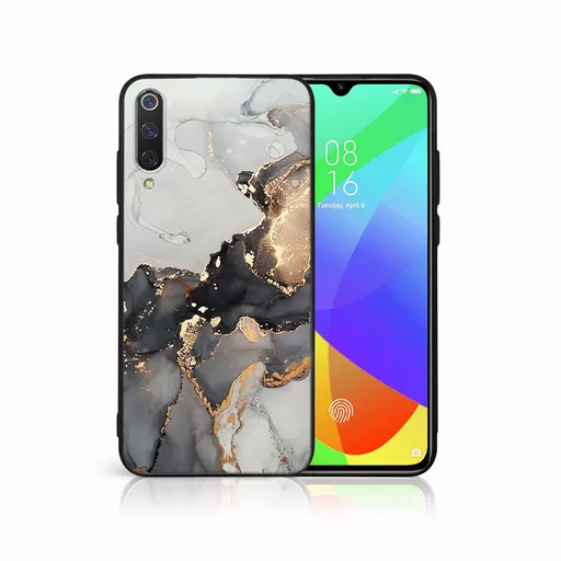 MY ART Ochranný obal Xiaomi Mi 9 SE -GREY MARBLE (140)