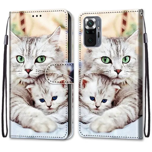 ART Peňaženkový kryt Xiaomi Redmi Note 10 Pro CATS