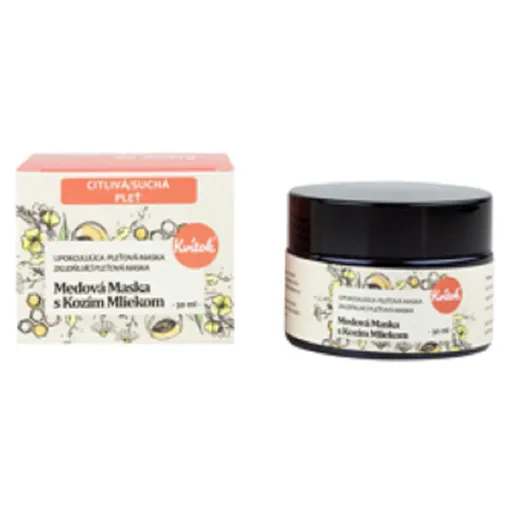 KVITOK Medová maska s kozím mliekom 30 ml