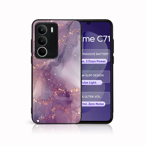 MY ART Ochranný kryt pre Realme C71 PURPLE (148)