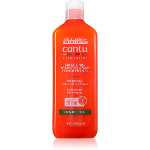CANTU Shea Butter Hydrating Cream Conditioner vlasový krémový kondicionér pre intenzívnu hydratáciu 400 ml