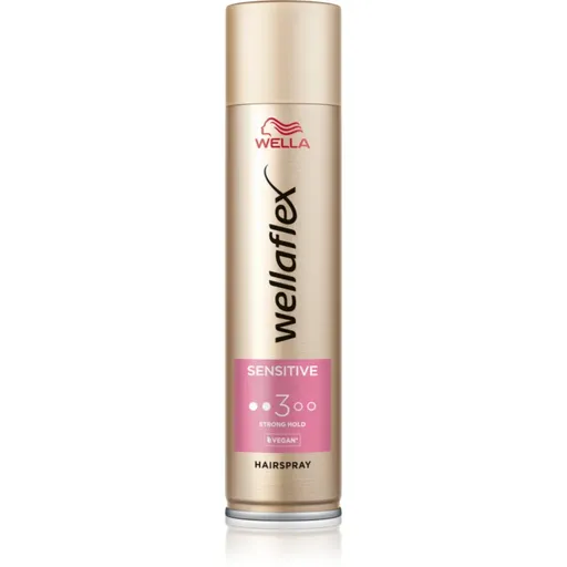 Wella Wellaflex Sensitive lak na vlasy so strednou fixáciou bez parfumácie 250 ml