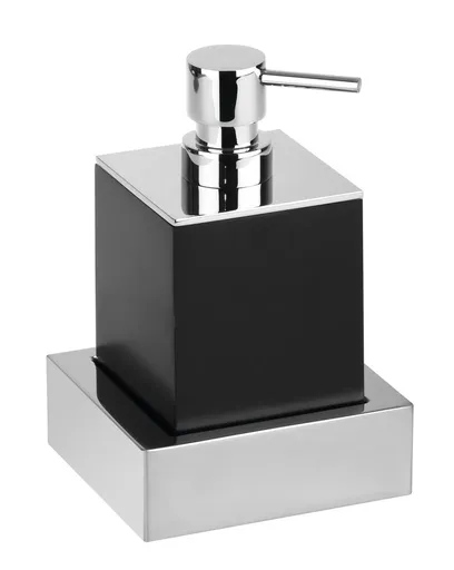 SAPHO - X-STEEL dávkovač mydla na postavenie 200ml, čierna mat XS104B