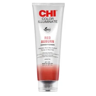 CHI Ionic Color Illuminate Conditioner tónovací kondicionér pre oživenie farby Red Auburn 251 ml