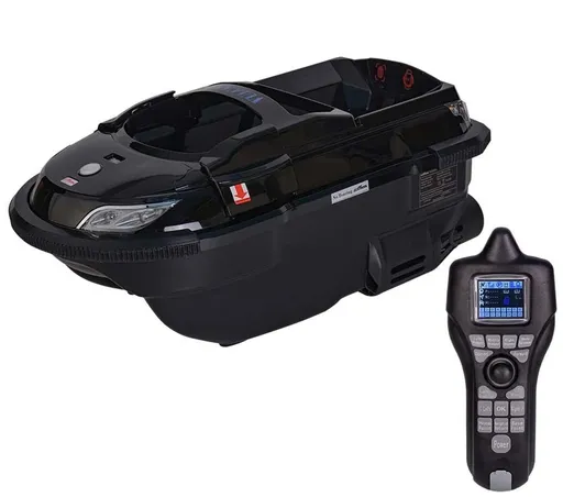 Boatman zavážacia lodička vulcan gps čierna