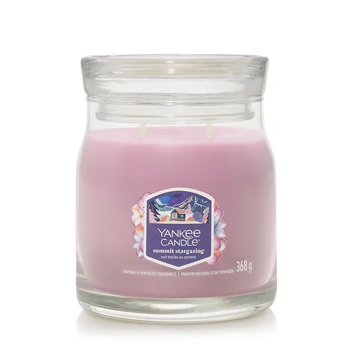 Yankee Candle vonná sviečka Signature v skle stredná Summit Stargazing, 368 g, S