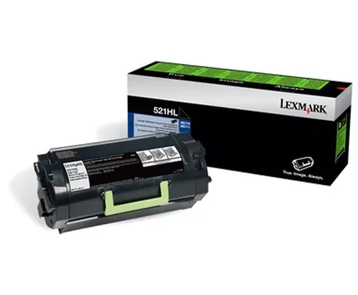 Lexmark 522HL 52D2H0L čierny (black) originálny toner