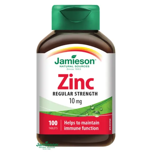 JAMIESON Zinok 10 mg 100 tabliet