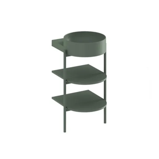 Ravak Yard konštrukcia bez umývadla 46,8x76,5x49,5 cm grey green D800008004