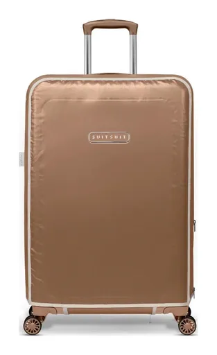 Ochranný obal na kufor SUITSUIT Blossom L Mocha Mousse