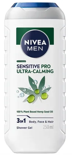 NIVEA SENSITIVE PRO ULTRA CALMING - Pánsky sprchovací gél s prírodným zložením 0,1 L