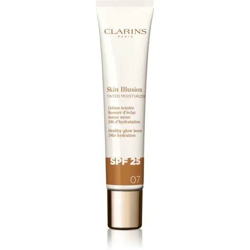 Clarins Skin Illusion Tinted Moisturizer tónovací krém SPF 25 odtieň 07 40 ml
