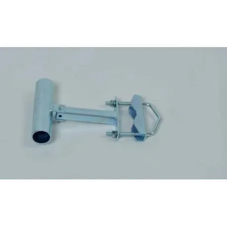 Držiak antény na stožiar alebo stenu pre NanoStation, polohovateľný, galvanický zinok, dĺžka 15cm