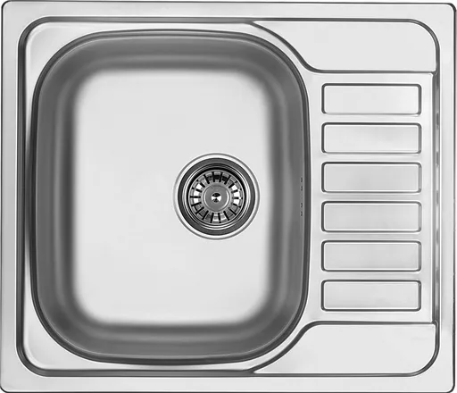 DEANTE DEANTE - Soul nerez dekor - Nerezový drez, 1 - bowl s odkvapkávačom ZEO_311A