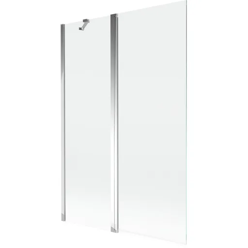 MEXEN - MIST vaňová zástena 120x150 cm 6mm f+s, chróm, číra 8A9-120-011-01-00
