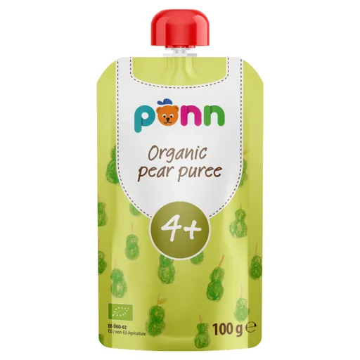 SALVEST Põnn Ovocná kapsička Hruška 100% BIO 100 g