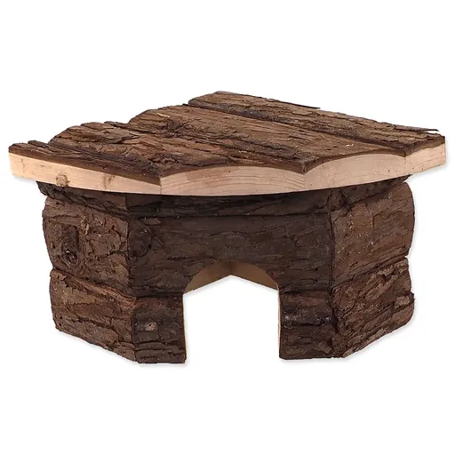 Domček Small Animals drevený rohový  S