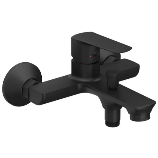 Vaňová batéria Ravak Life bez sprchového setu 150 mm čierna X070479