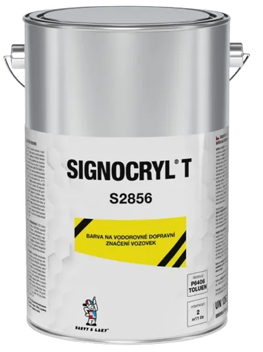 BARVY A LAKY TELURIA S 2856 SIGNOCRYL T - farba na vodorovné dopravné značenie 4 l 0100 - biely