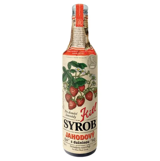 KITL Syrob jahodový s dužinou 500 ml
