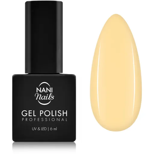 NaniNails NANI Professional gélový lak na nechty odtieň Vanilla Pudding 6 ml