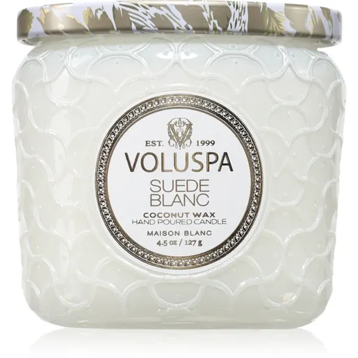 VOLUSPA Maison Blanc Suede Blanc vonná sviečka 127 g