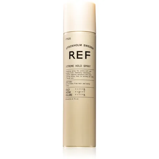 REF Extreme Hold Spray N°525 sprej na vlasy s extra silnou fixáciou 300 ml